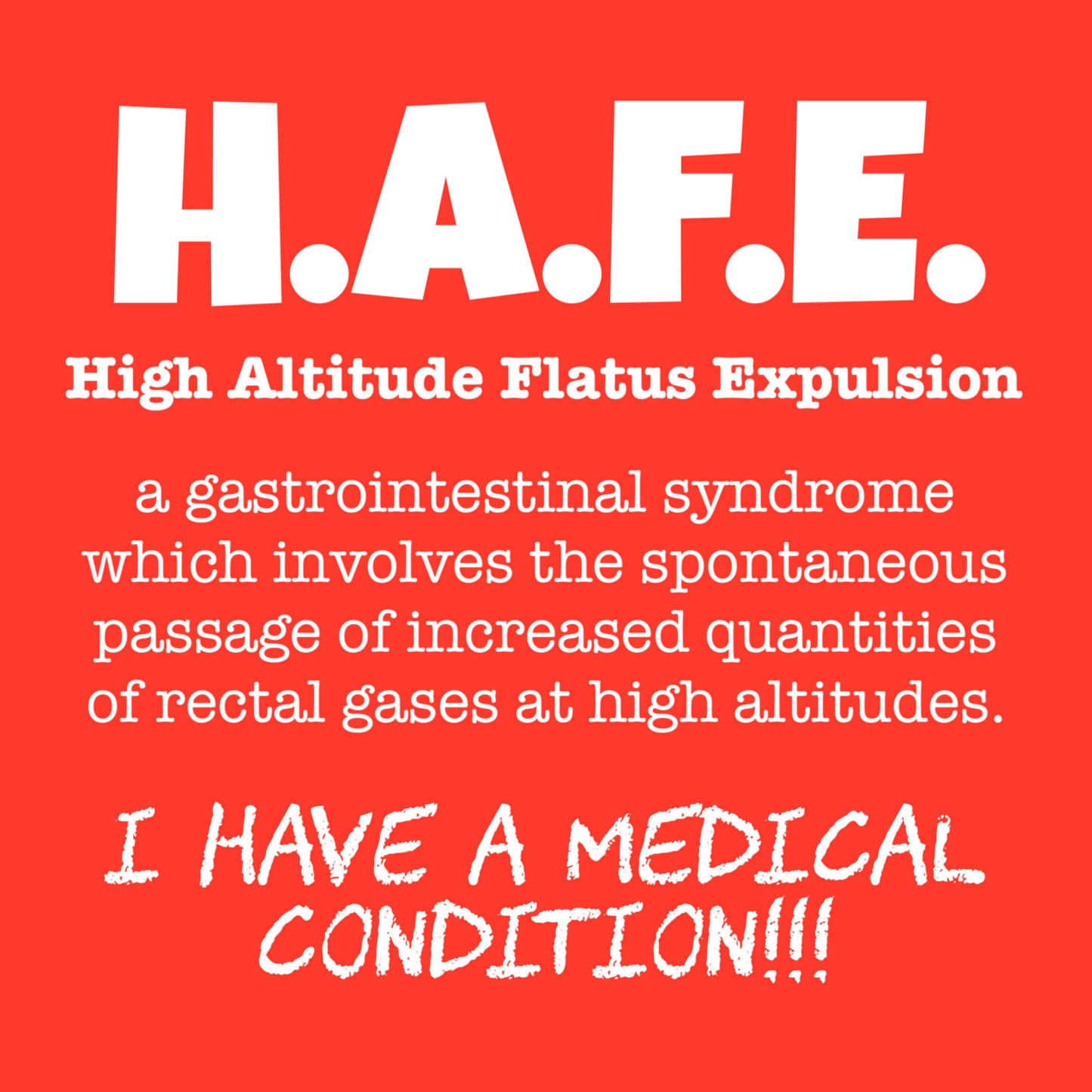 H.A.F.E. Sticker