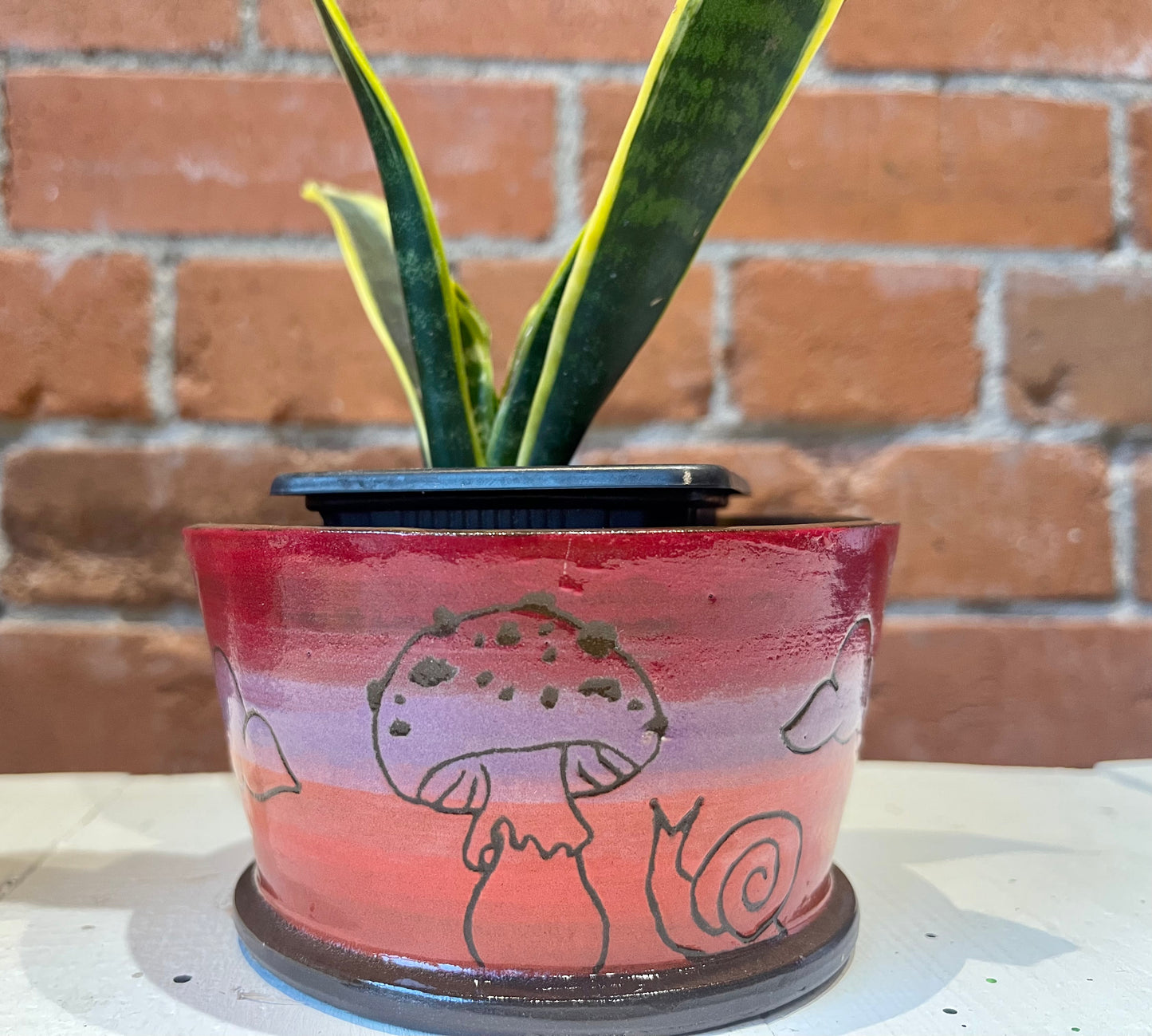 Spunky Sloth Ceramics- Wetland Beauties Planters
