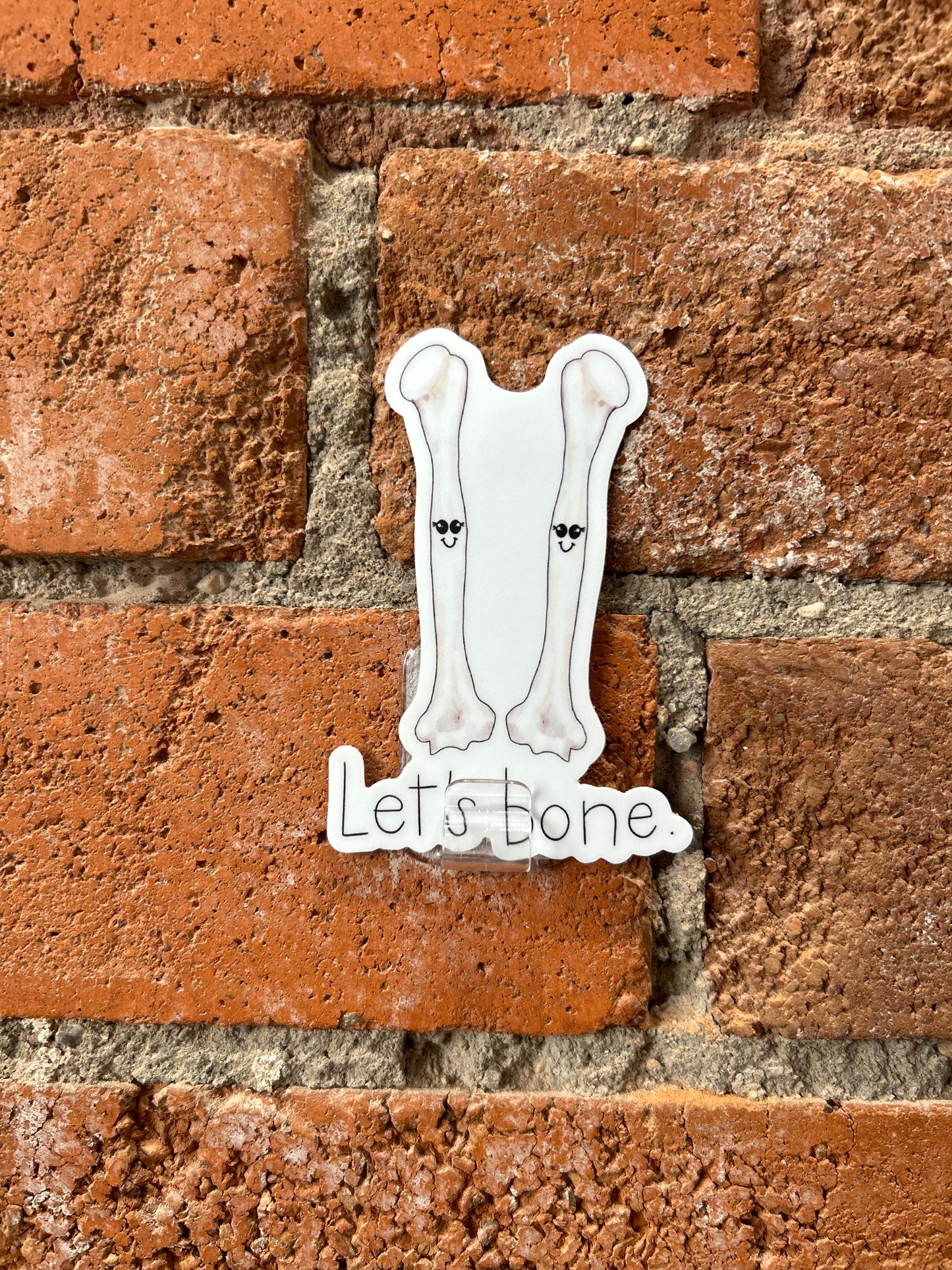 Christine Borst- Let's Bone Sticker