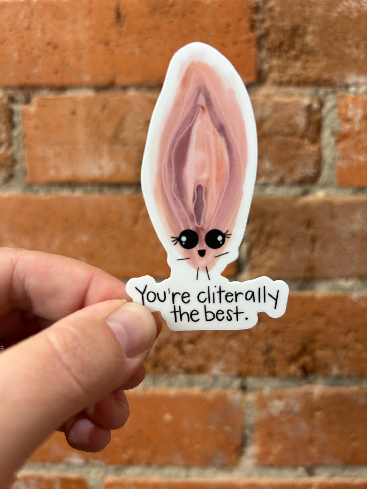 Christine Borst- Cliterally the Best Sticker