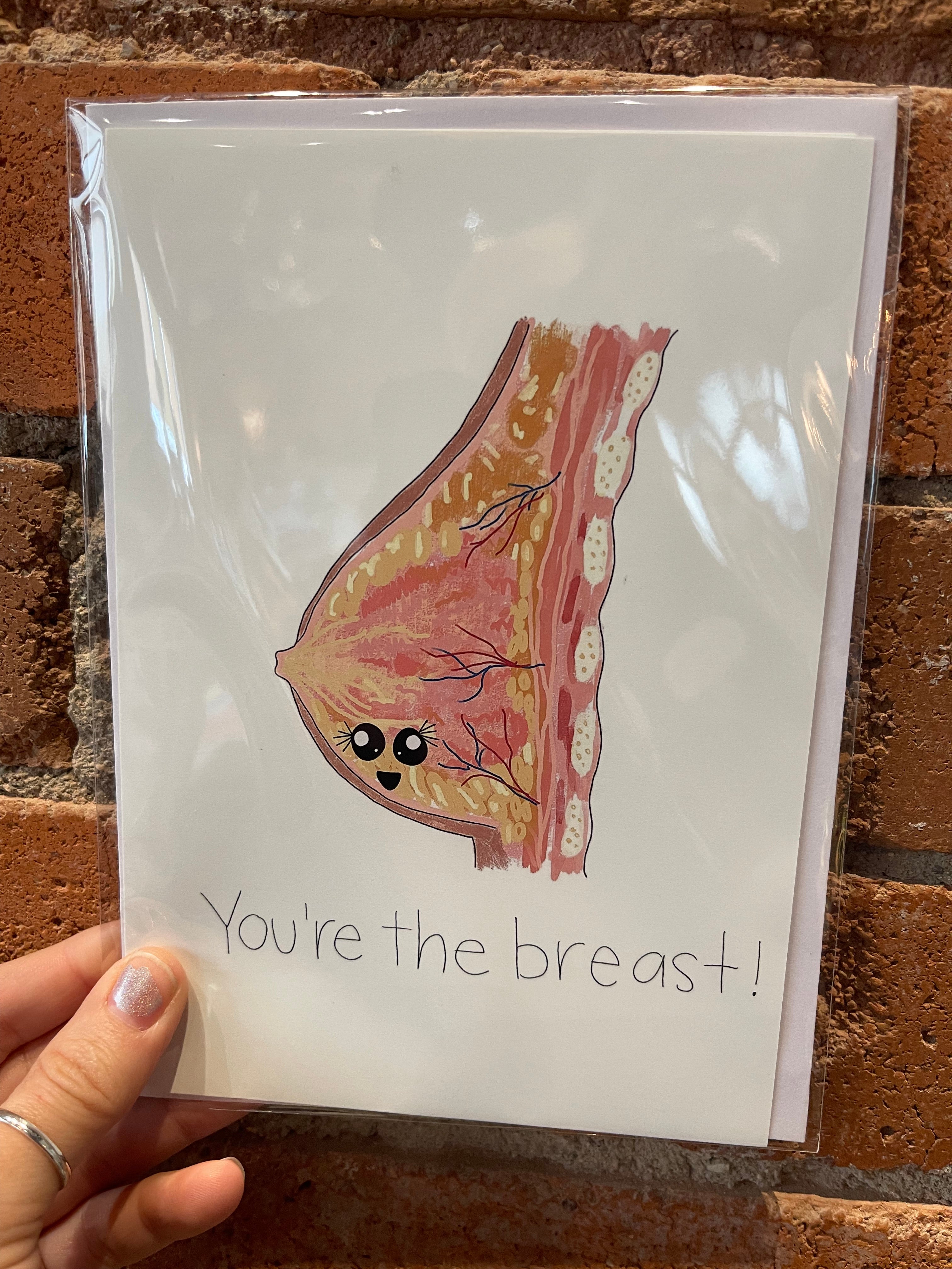 You're The Breast Card