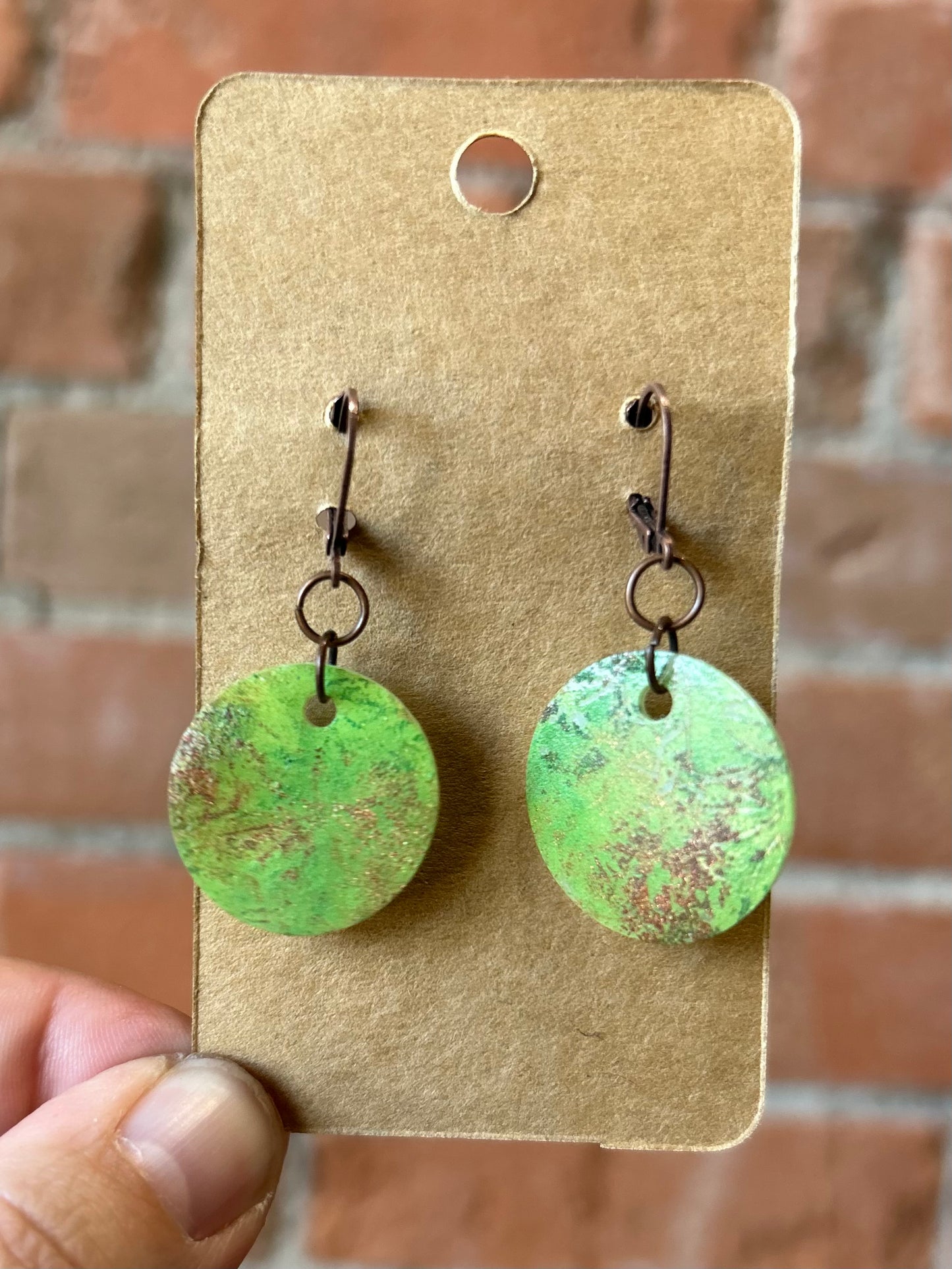 That's Sew Keri- Funky Shrinky Dink Earrings- Medium