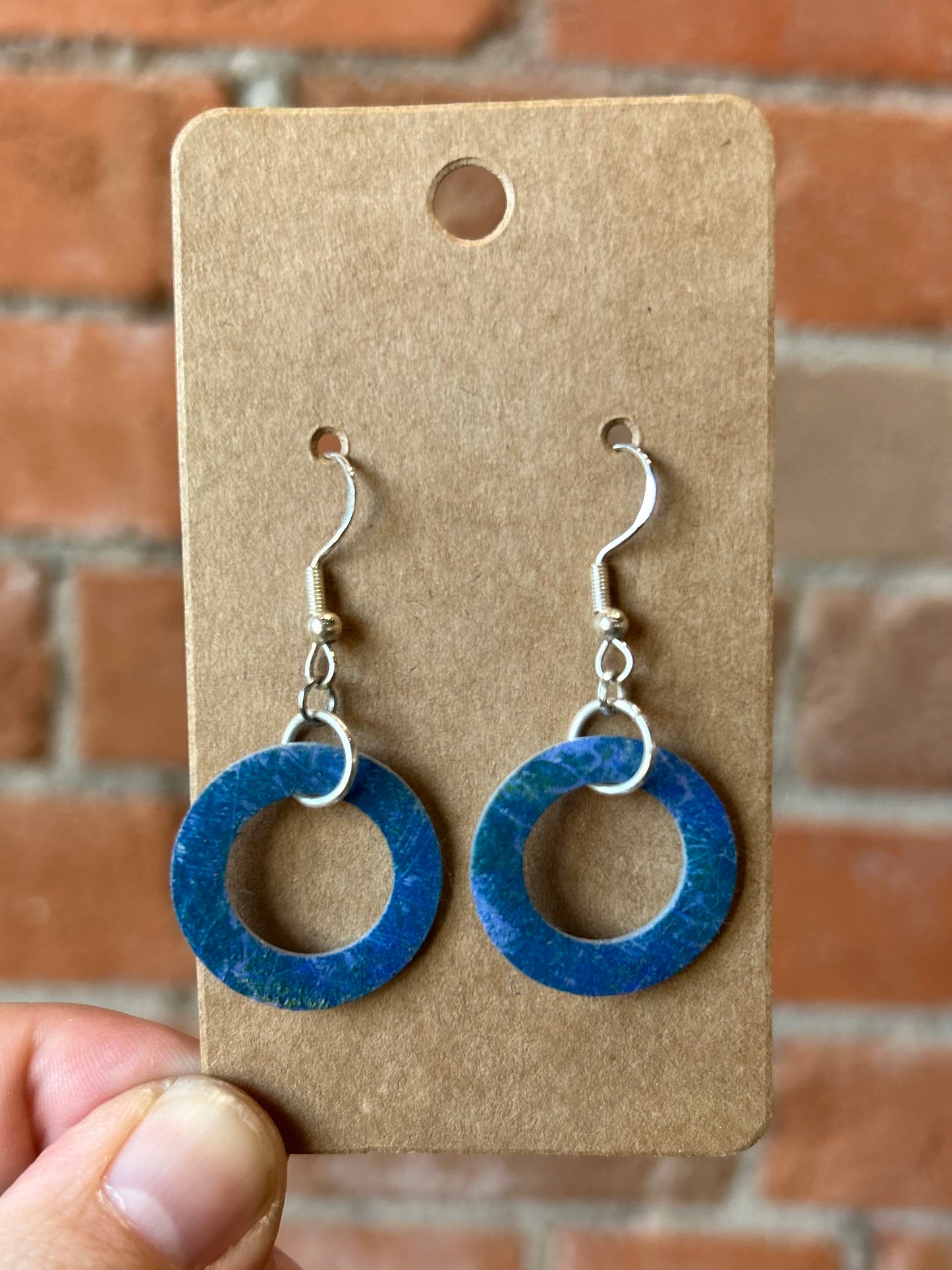 That's Sew Keri- Funky Shrinky Dink Earrings- Medium