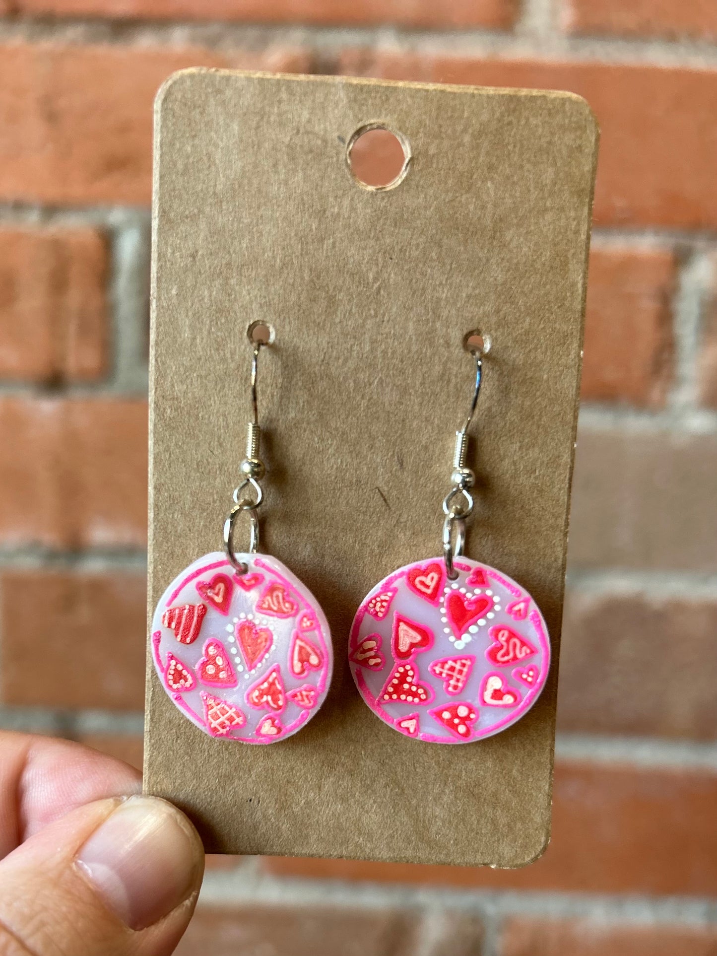 That's Sew Keri- Funky Shrinky Dink Earrings- Medium