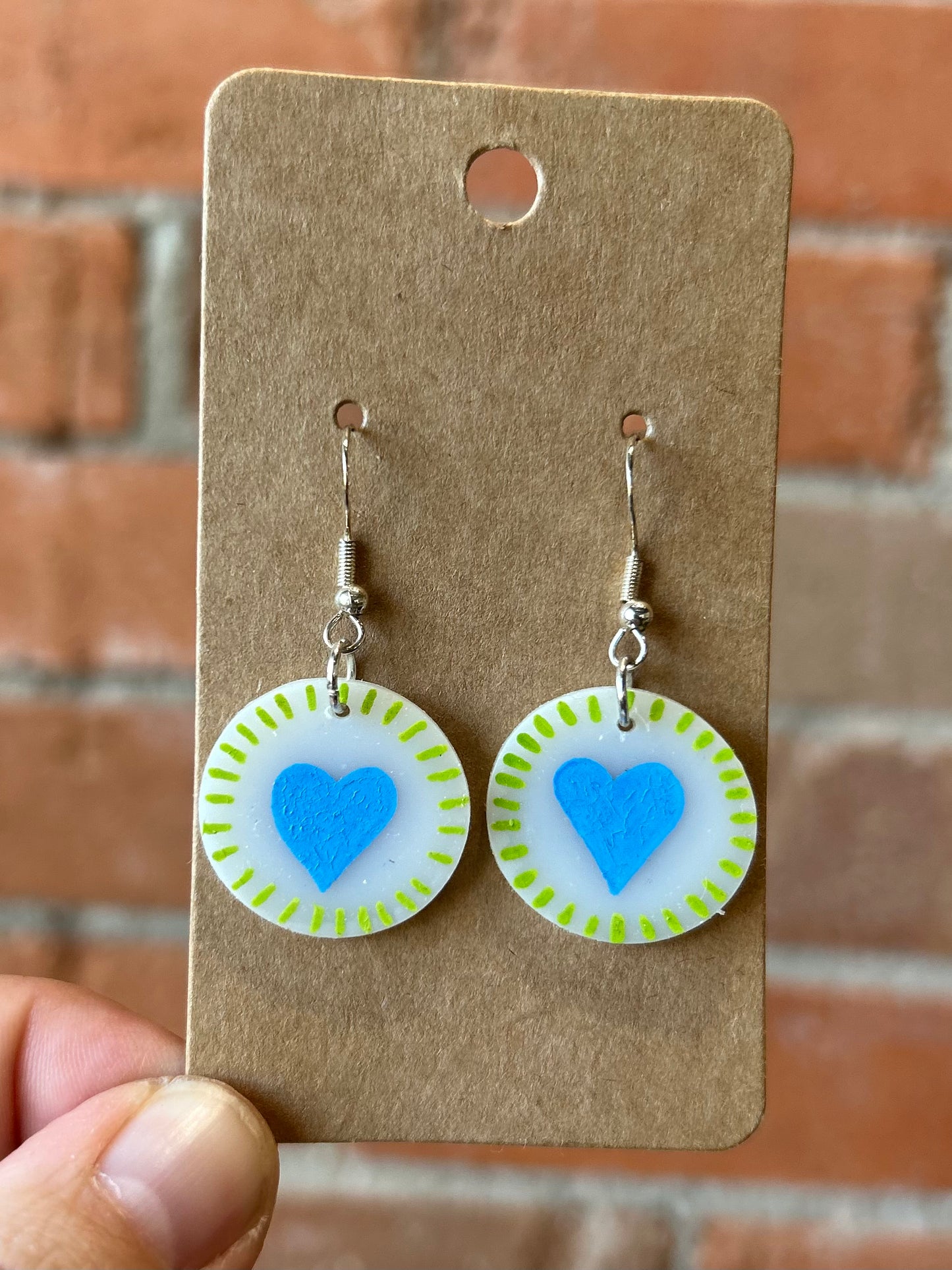 That's Sew Keri- Funky Shrinky Dink Earrings- Medium