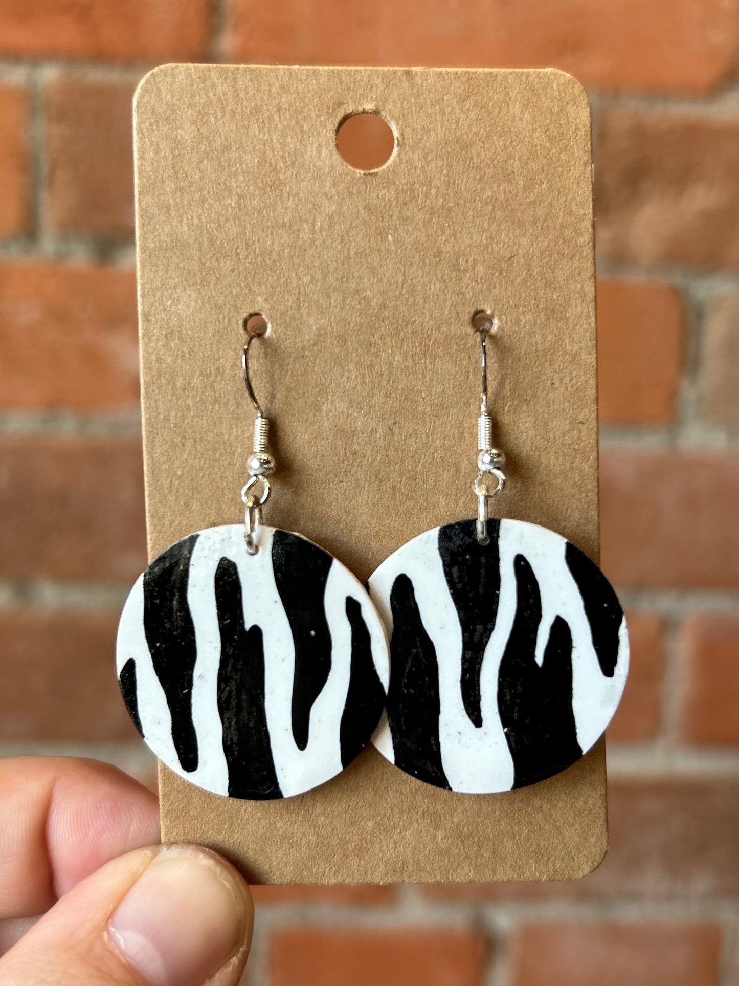 That's Sew Keri- Funky Shrinky Dink Earrings- Novelty