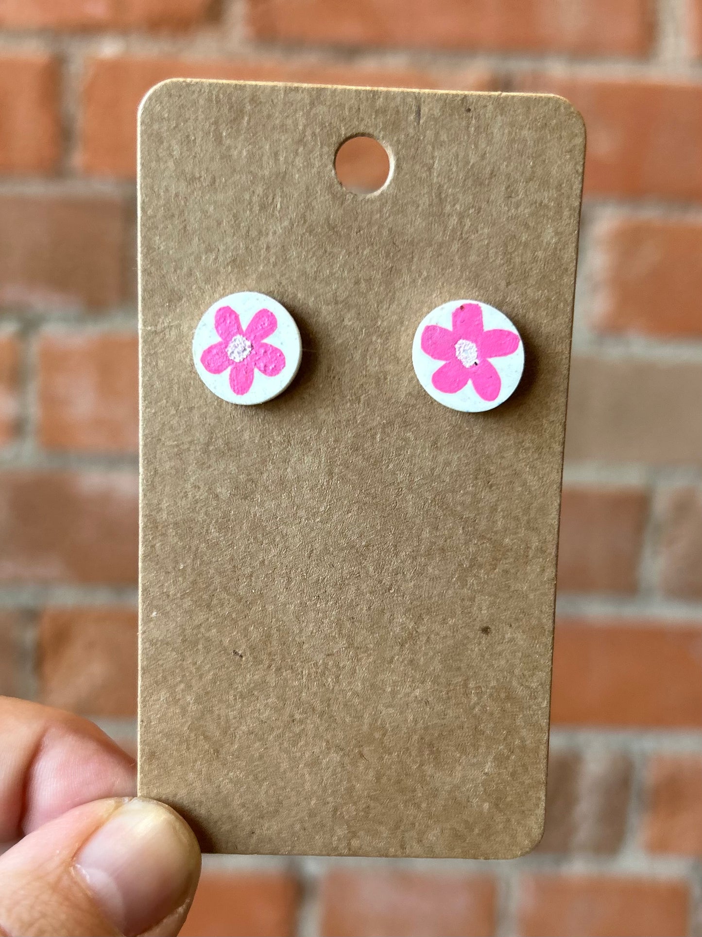 That's Sew Keri- Funky Shrinky Dink Earrings- Small