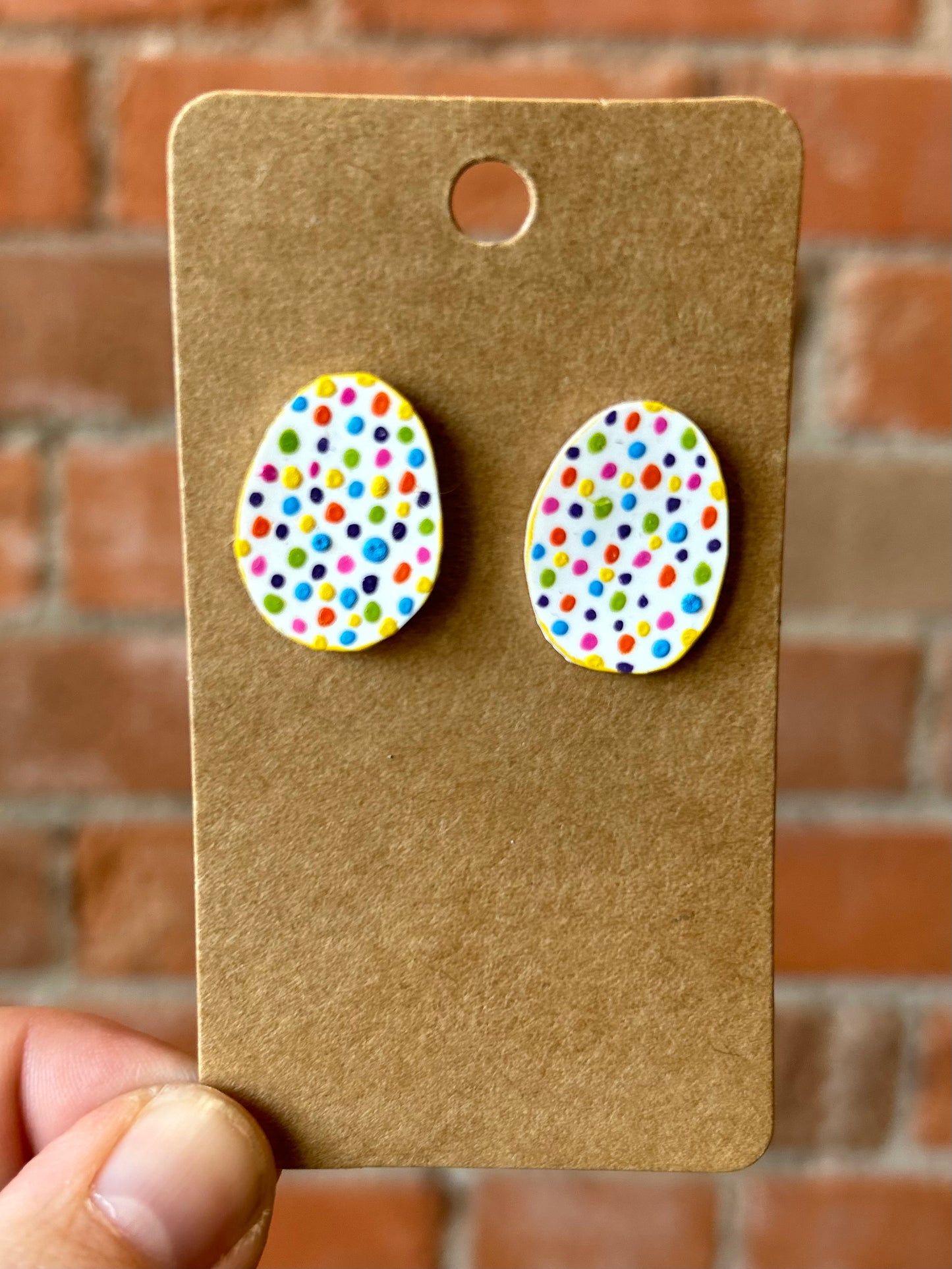 That's Sew Keri- Funky Shrinky Dink Earrings- Small