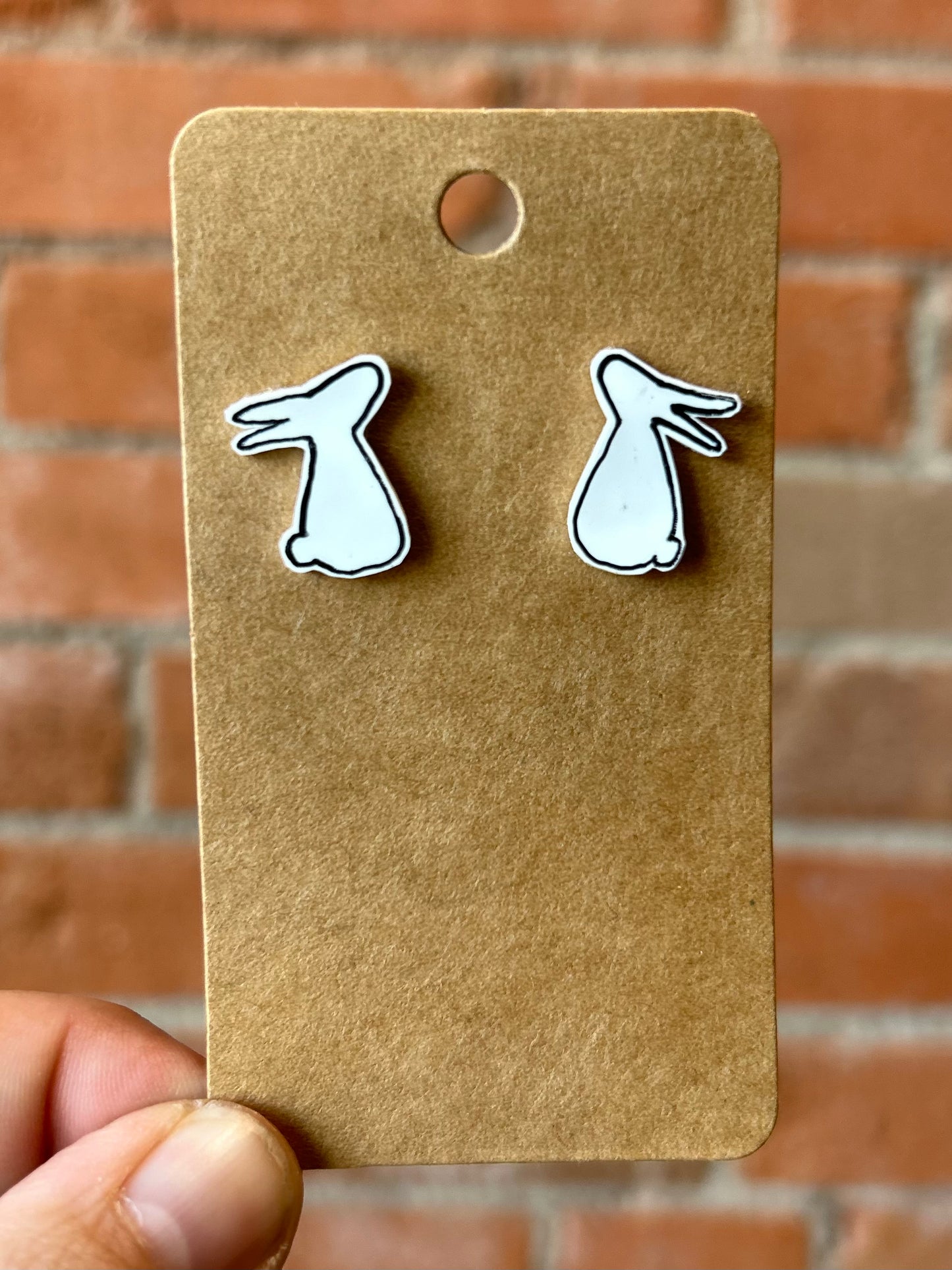 That's Sew Keri- Funky Shrinky Dink Earrings- Small