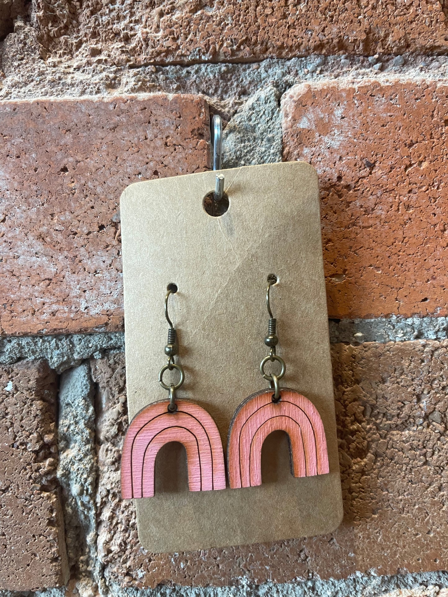 That's Sew Keri- Wood Earrings- Medium