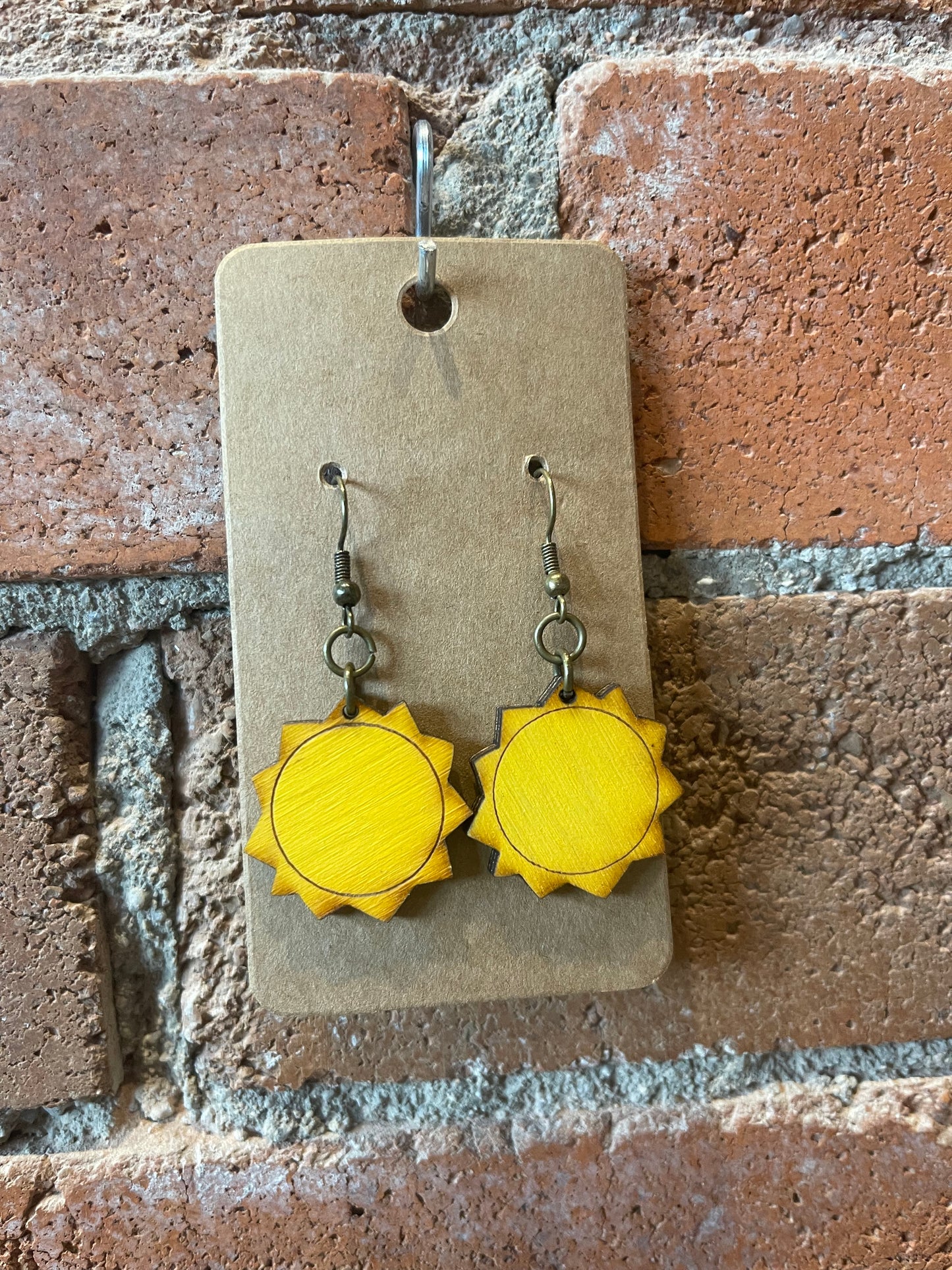 That's Sew Keri- Wood Earrings- Medium