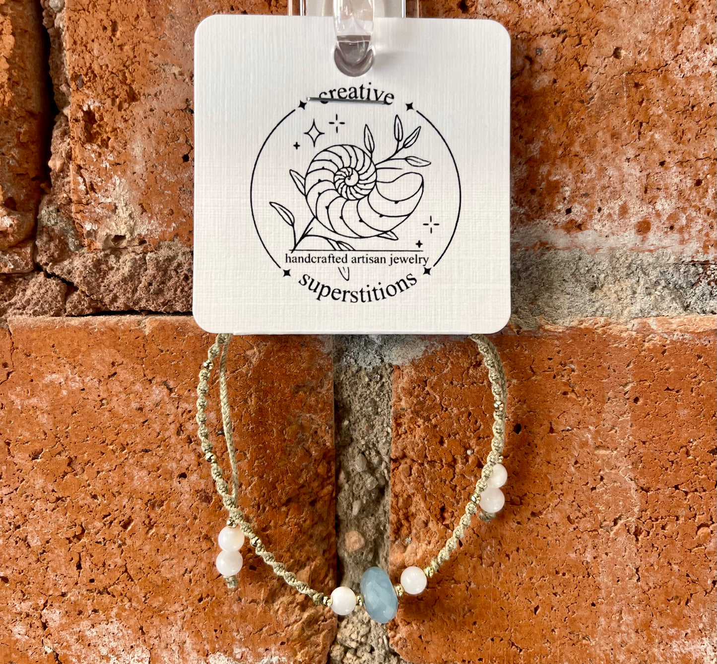 Creative Superstition Eco Macrame Bracelet