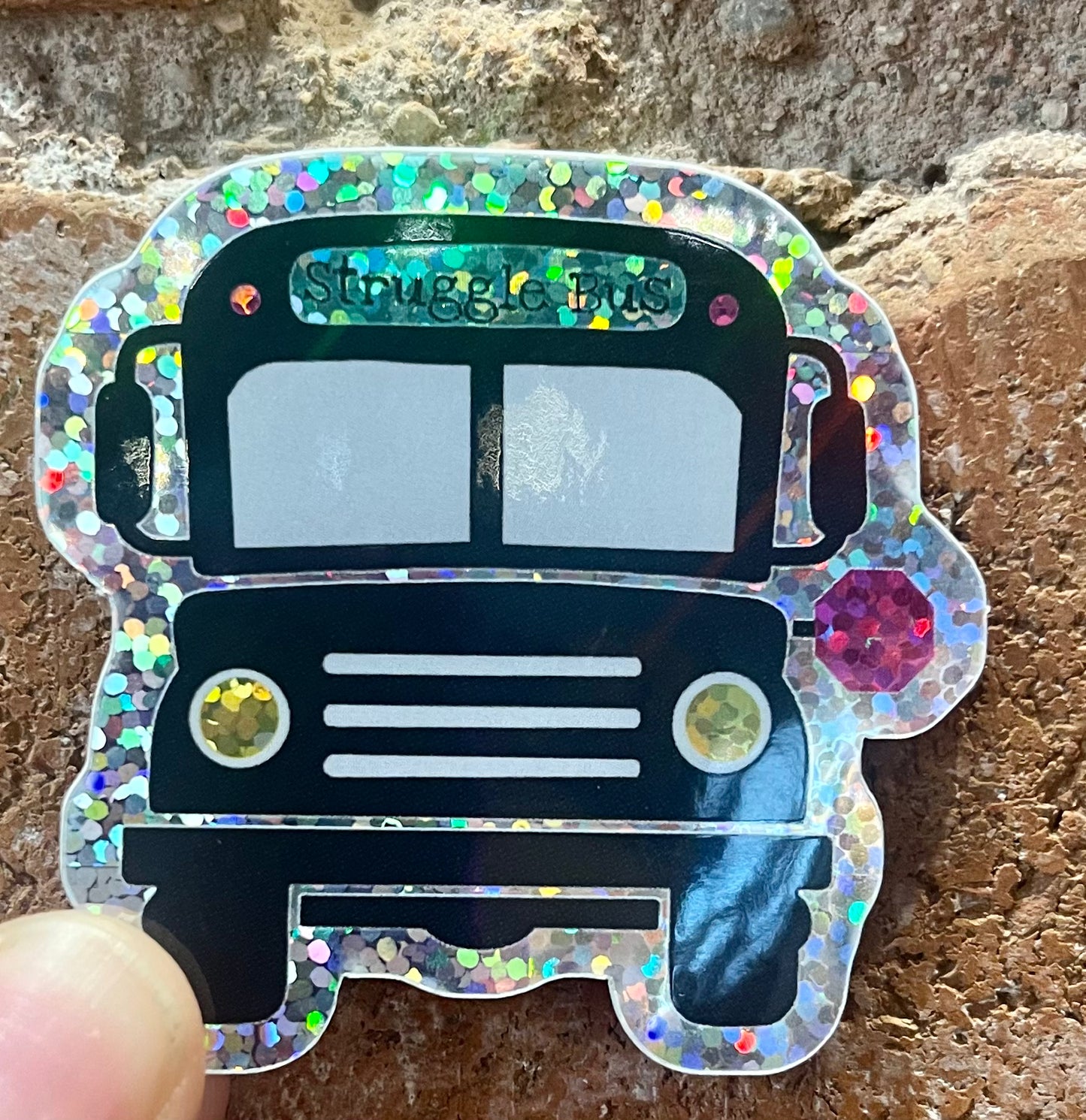 Struggle Bus Sticker