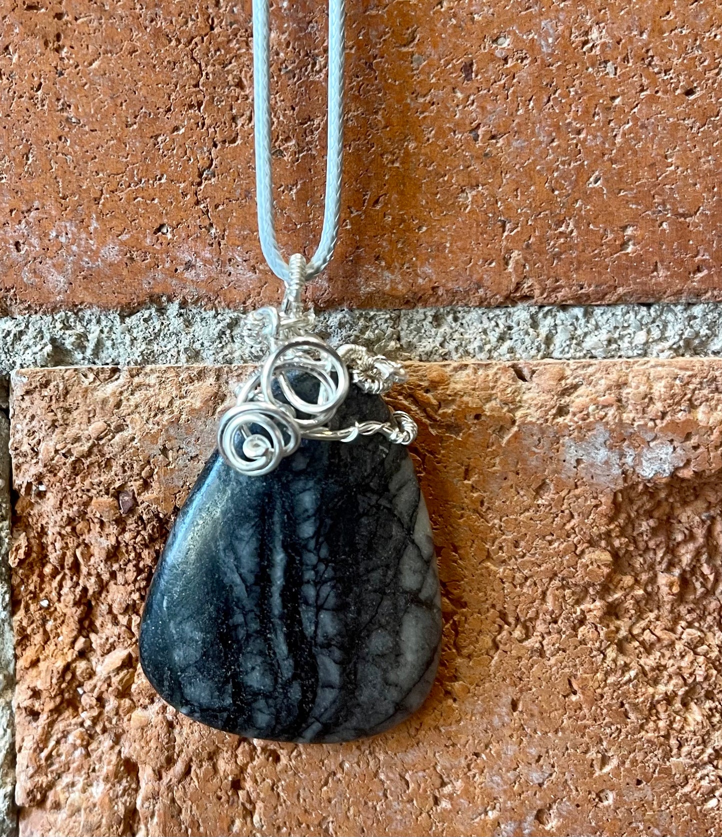 Blossom Designs Black Jasper Necklace