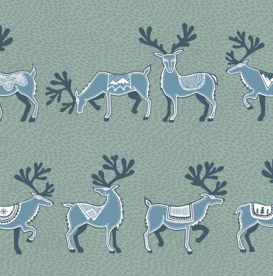 Vela Apparel Santa's Flight Crew Holiday Greeting Card