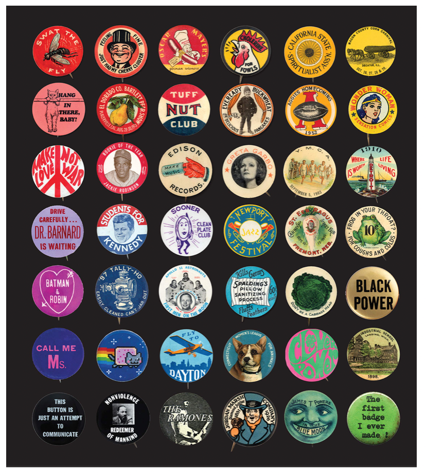 Button Power: 125 Years of Saying It with Buttons by Christen Carter and Ted Hake