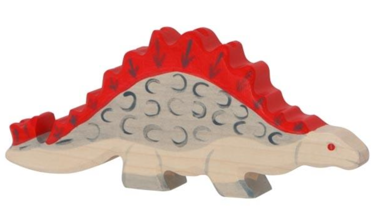 Holztiger- Stegosaurus Dinosaur