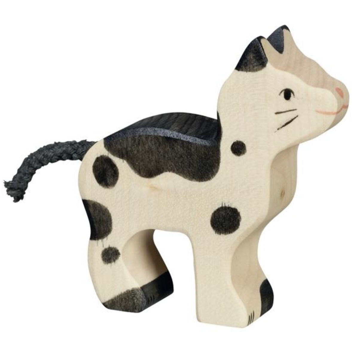 Holztiger- Cat, Black and White