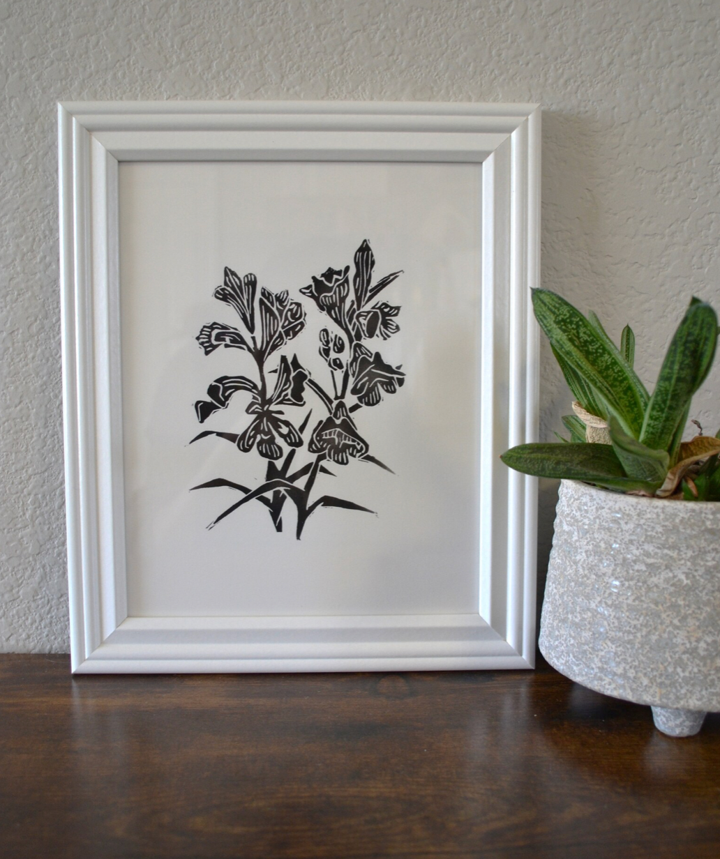Veronica PremDas Fine Art Print- 11x14- Penstemon