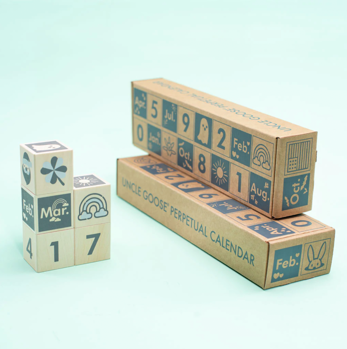 Uncle Goose- Perpetual Calendar Blocks