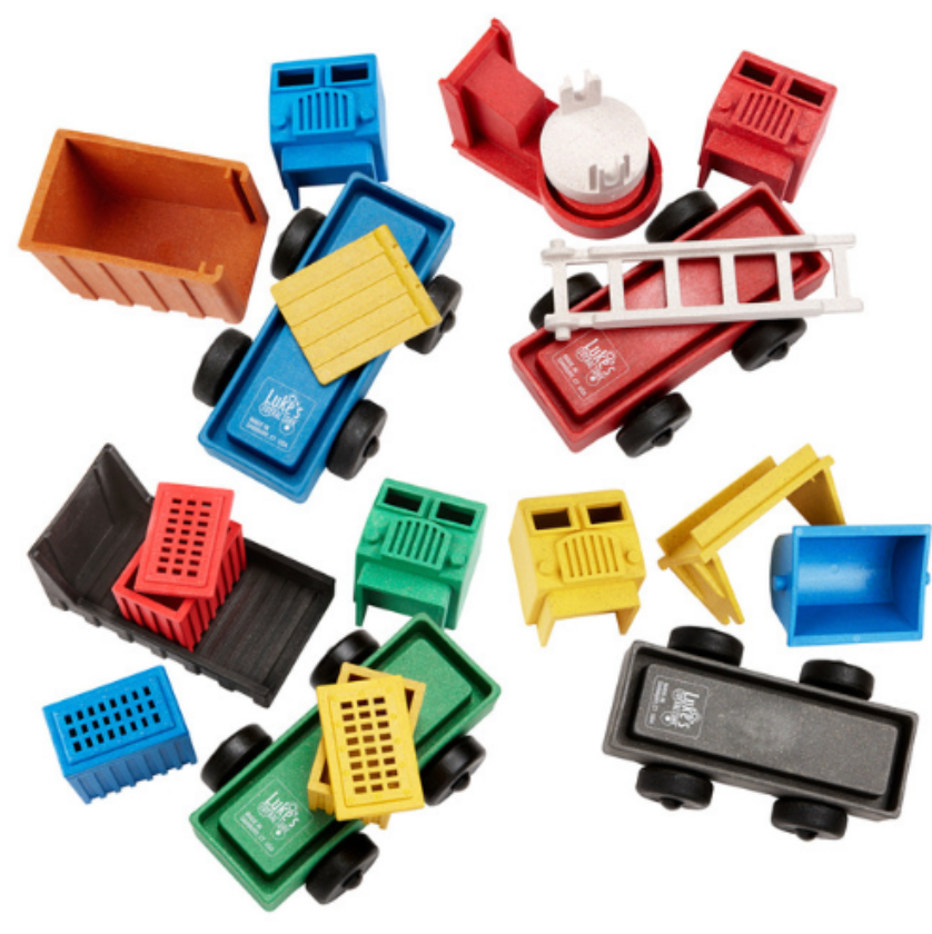 Luke's Toy Factory- 4 Pack Play Set