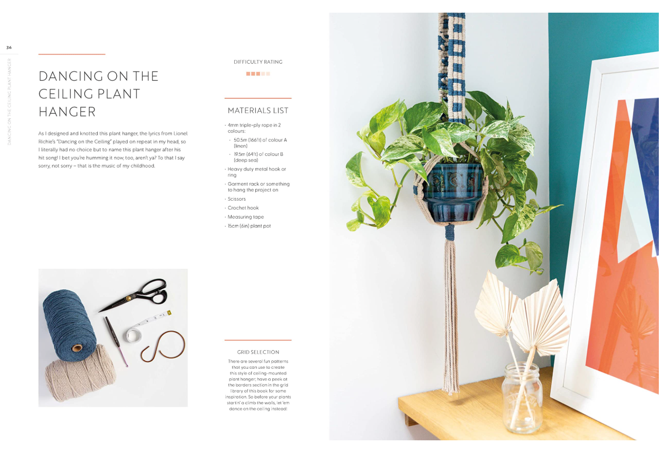 Oddly Enough Books- New School Macrame: A Contemporary Knotting Manual- Craft Book