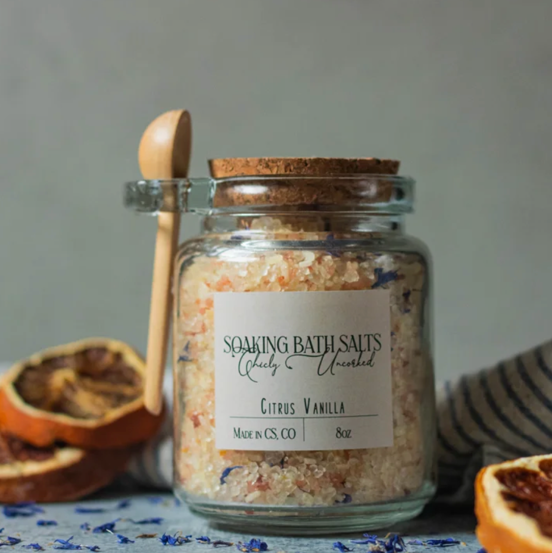 Chicly Uncorked- Bath Salts