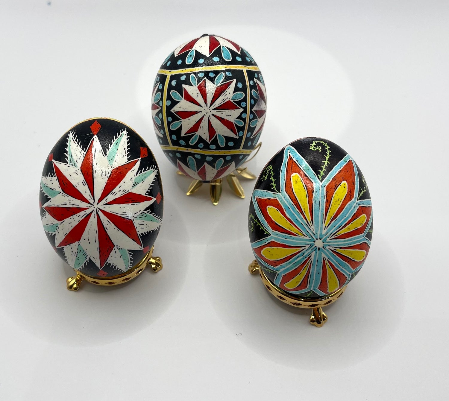 Jill G Clark Ukrainian Eggs