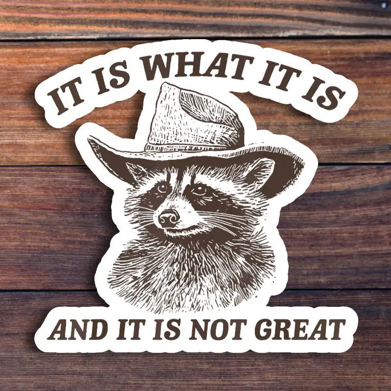 Sticker Horse- It Is What It Is Sticker