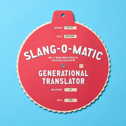 Dissent Pins- Slang-O-Matic Generational Translator