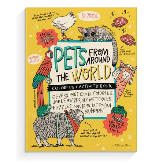 Your Very Favorite: Pets Coloring + Activity: Jokes, Comics, Mazes + More