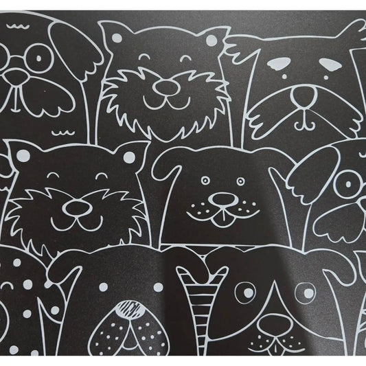 Imagination Starters- Reusable Coloring Placemats: Dogs