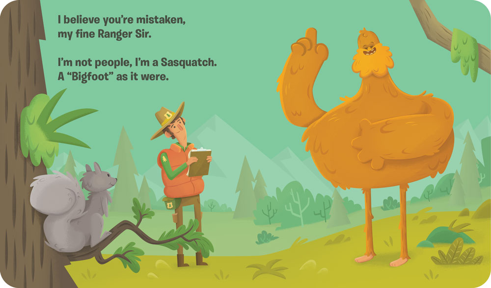 Hazy Dell Press- Get Dressed, Sasquatch! Board Book