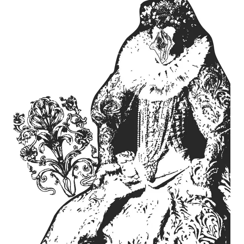 Microcosm Publishing- Post-Structuralist Vulva Coloring Book