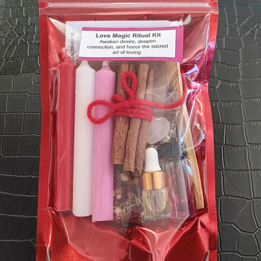 Elemental Earth Shop Valentine's Herbal Candles