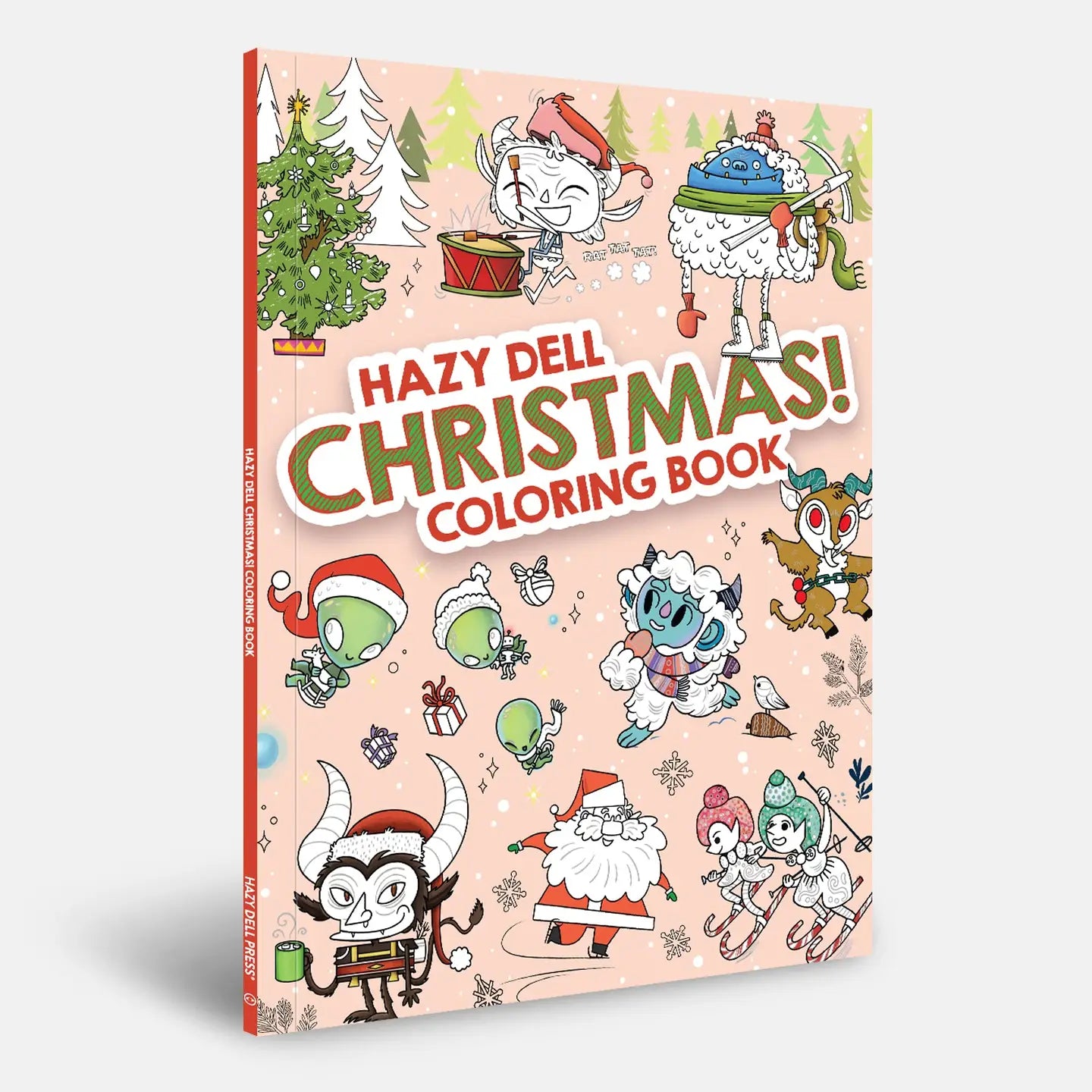 Hazy Dell Press- Hazy Dell Christmas! Coloring Book