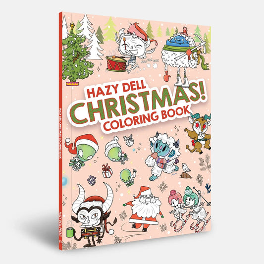 Hazy Dell Press- Hazy Dell Christmas! Coloring Book