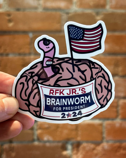Emily Pony Brainworm Sticker