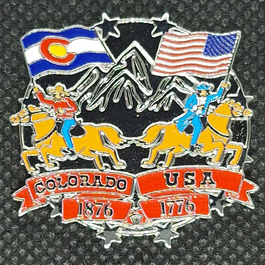 FSGC Enamel Pin-  Commemorative Colorado 150 / USA 250 Special Release!