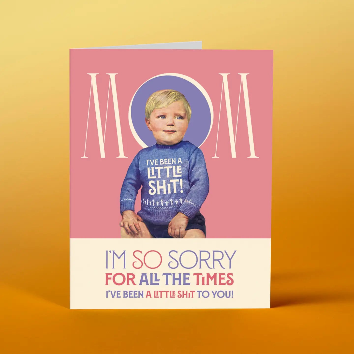 OffensiveDelightful "Little Shit" Mothers Day Card