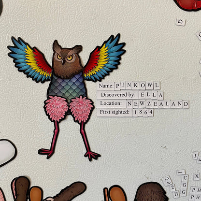 Dissent Pins- Cryptid Construction Kit