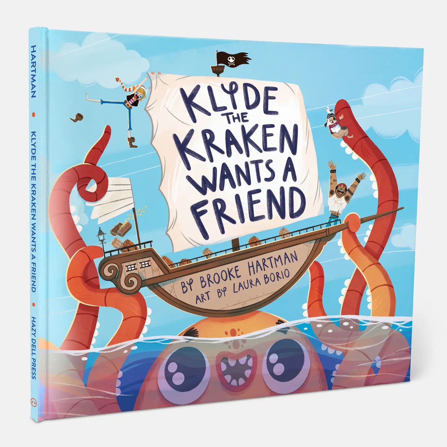 Hazy Dell Press- Klyde the Kraken Wants A Friend Board Book