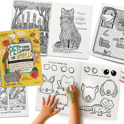 Your Very Favorite: Pets Coloring + Activity: Jokes, Comics, Mazes + More