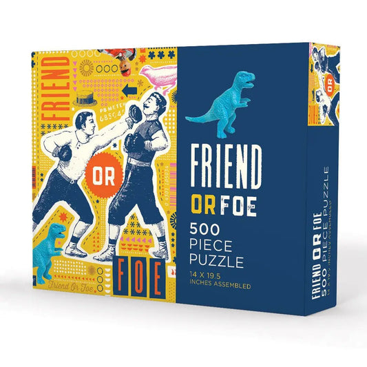 Gibbs Smith- Friend or Foe 500 pc Puzzle