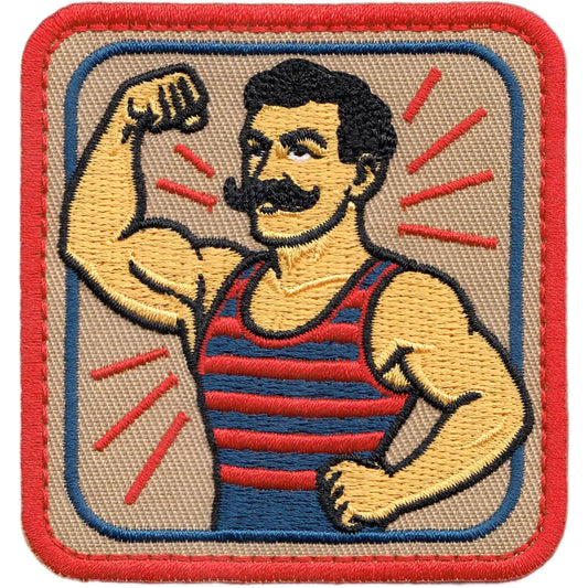 Square Deal- Strong Man Patch