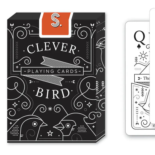 Gibbs Smith- Clever Bird Playing Cards