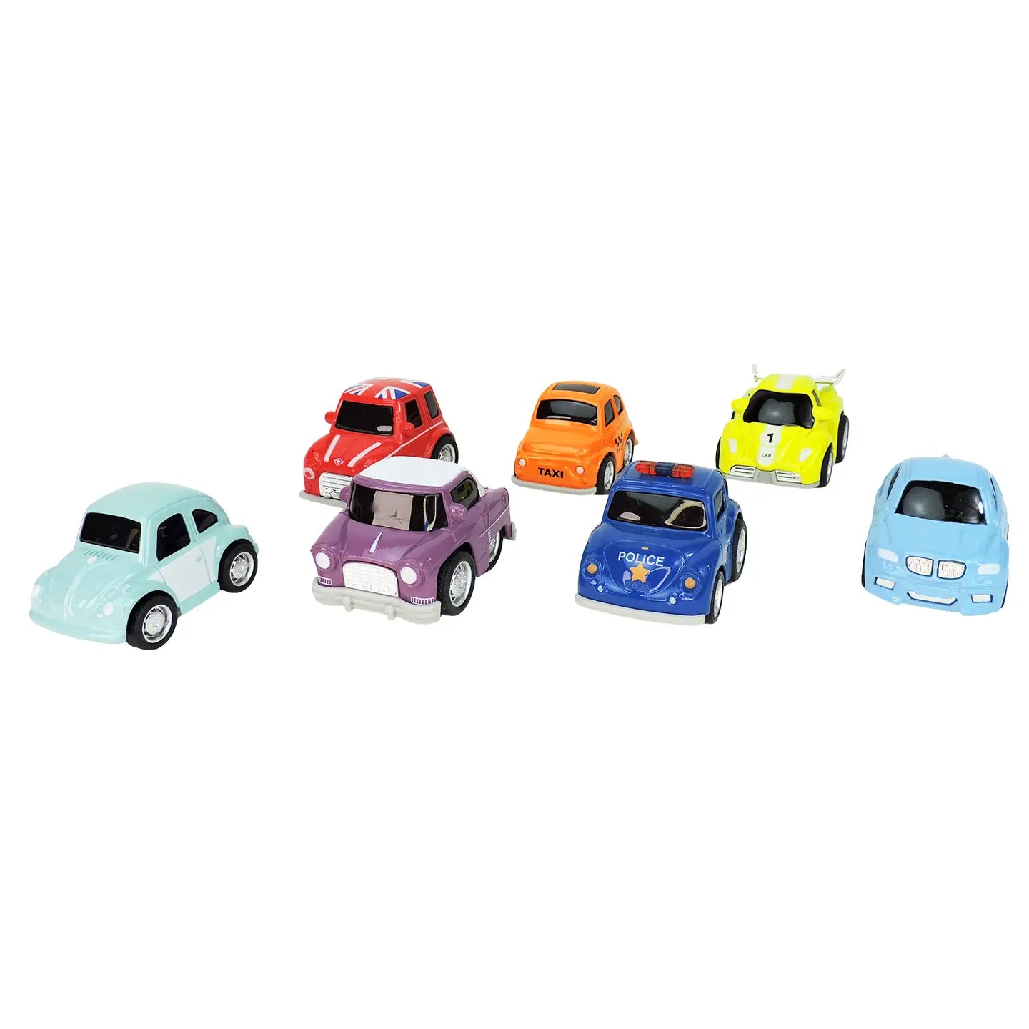 Rollin’ Large Diecast Pull-Back Car in Building Block Box