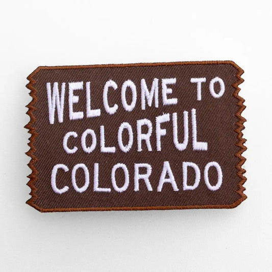 Squatchy- Colorful Colorado Patch