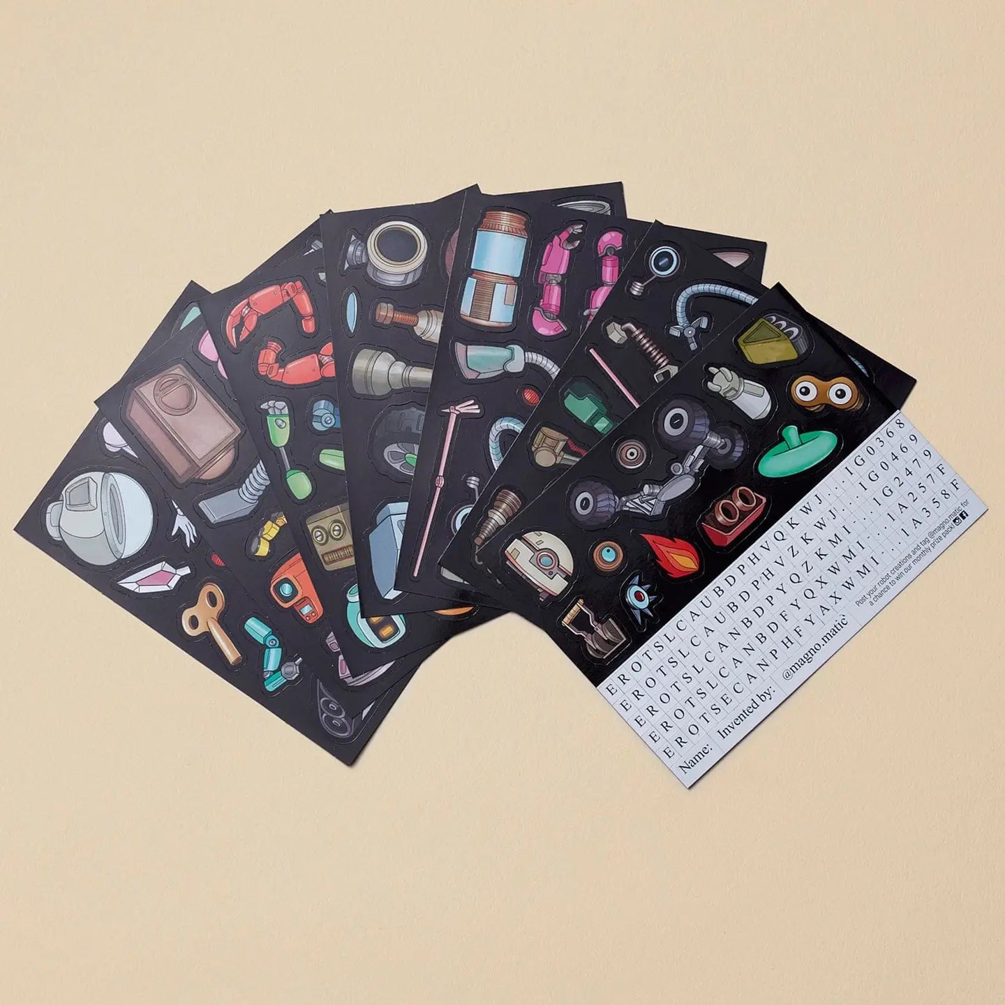 Dissent Pins- Robot Construction Kit