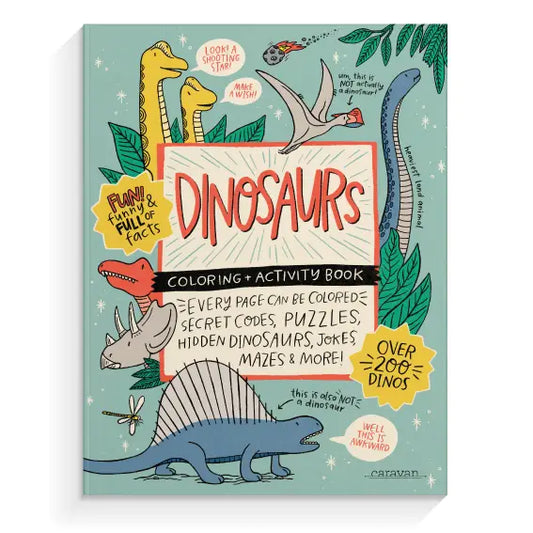 Your Very Favorite: Dinosaurs Coloring + Activity: Mazes, Puzzles, Jokes + More